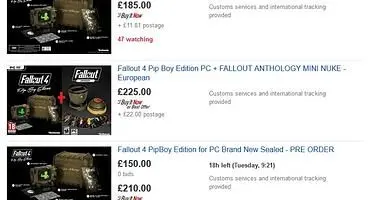 Scalpers already filling market on Fallout 4 Pip Boy Edition