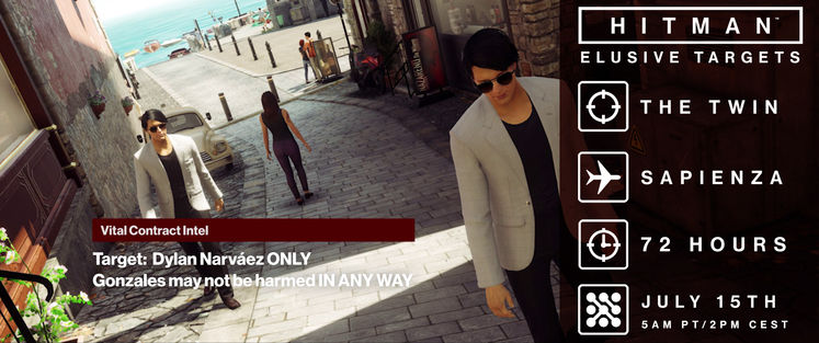 Hitman’s latest elusive target invades Sapienza this weekend