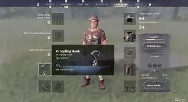 How to craft the Grappling Hook in Enshrouded