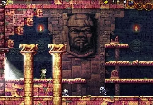 La-Mulana's ninja archeologist explores Steam on the 15th April
