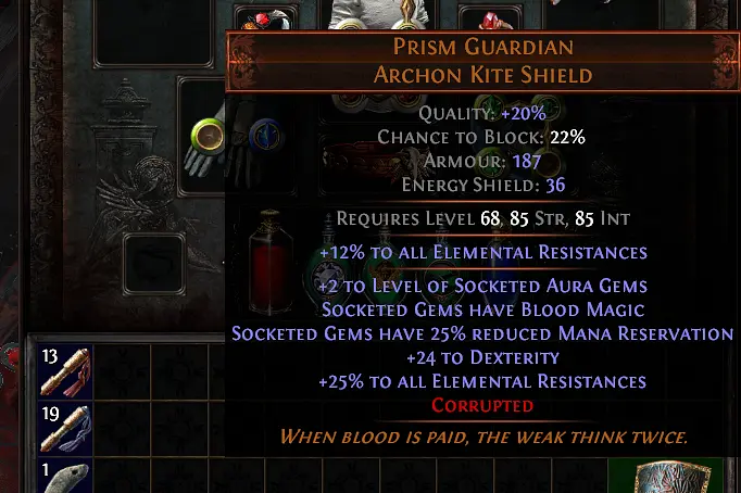 What is Corrupted Gear in Path of Exile?