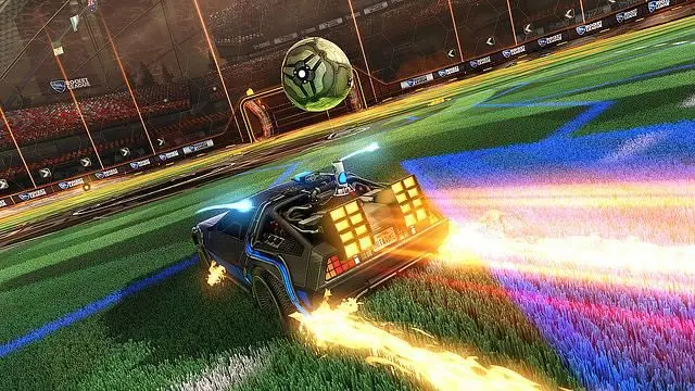 Rocket League goes Back to the Future on October 21