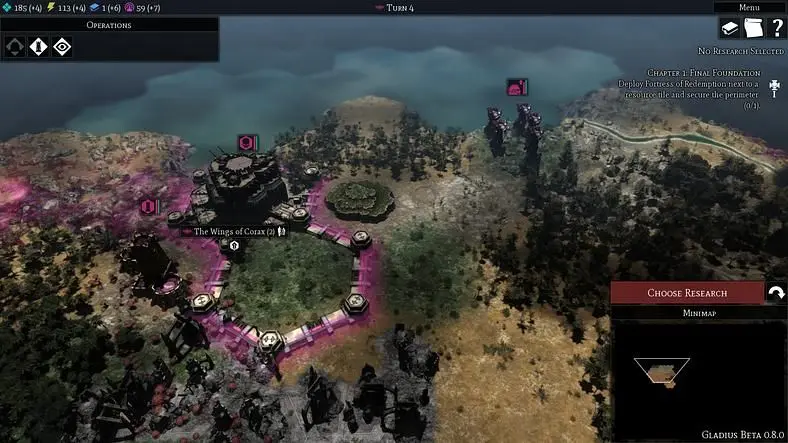 Civilization meets Warhammer 40K