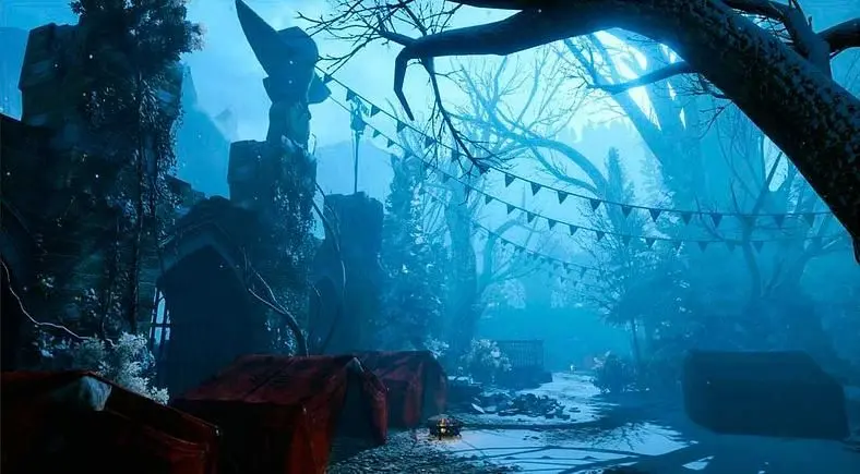 New Dragon Age: Inquisition screens show the snows of Emprise Du Lion