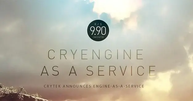 Crytek announce "Engine-as-a-Service" for CryEngine, $9.90 a month subscription