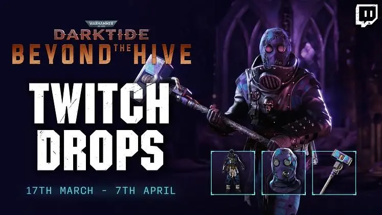 Warhammer 40,000: Darktide Twitch Drops - Protector of Tertium Skins