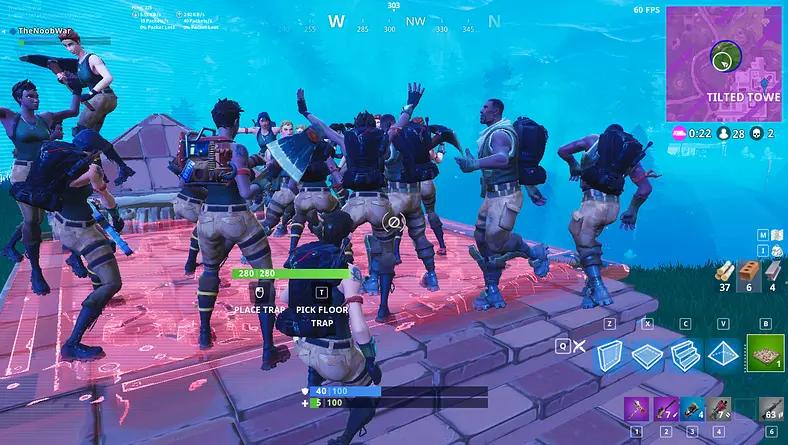 Fortnite Players Hold Massive Tilted Towers Wake Ceremony In Aid Of Its Impending Doom