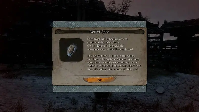 Sekiro Shadows Die Twice Gourd Seeds - All Gourd Seeds Locations
