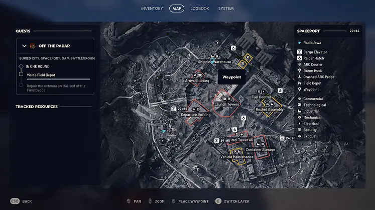 ARC Raiders: Spaceport Warehouse Key Location