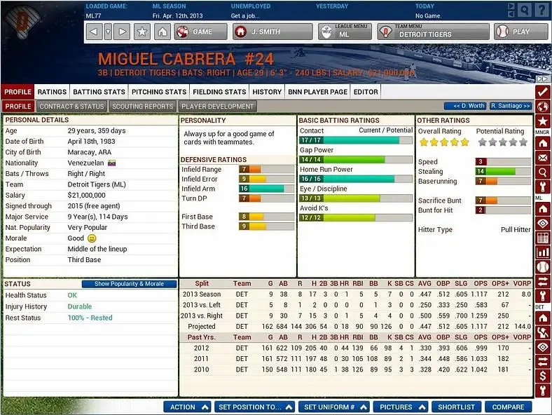 Out of the Park Baseball 14 officially released