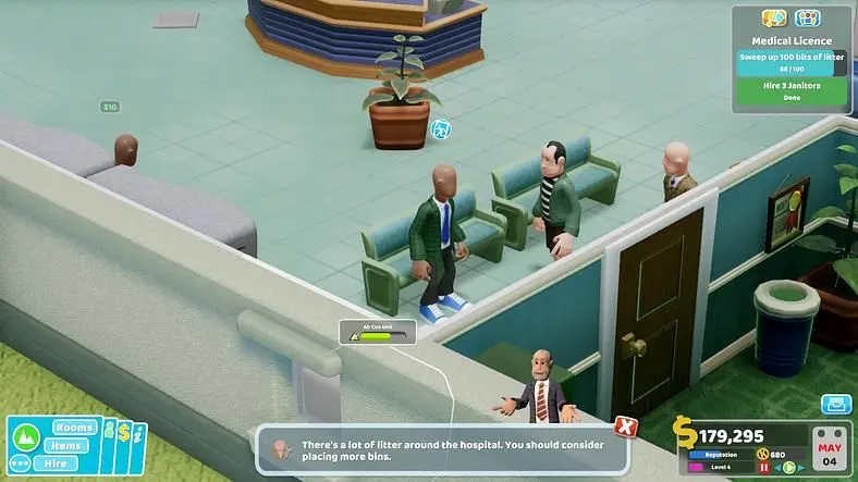 Two Point Hospital Pebberley Island DLC Review