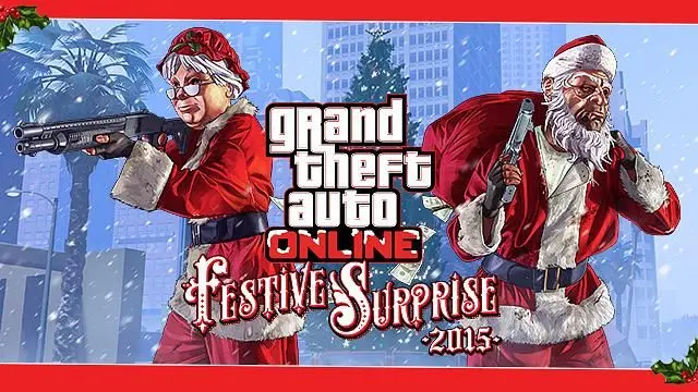 Rockstar announces Christmas-themed DLC for Grand Theft Auto 5