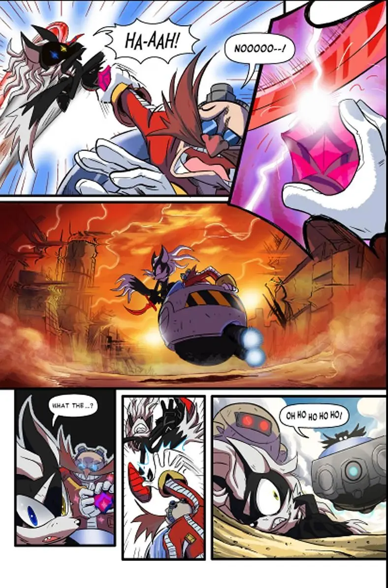 Read & Download The Final Sonic Forces Comic, Issue 4 - Rise of Infinite, For Free Here!