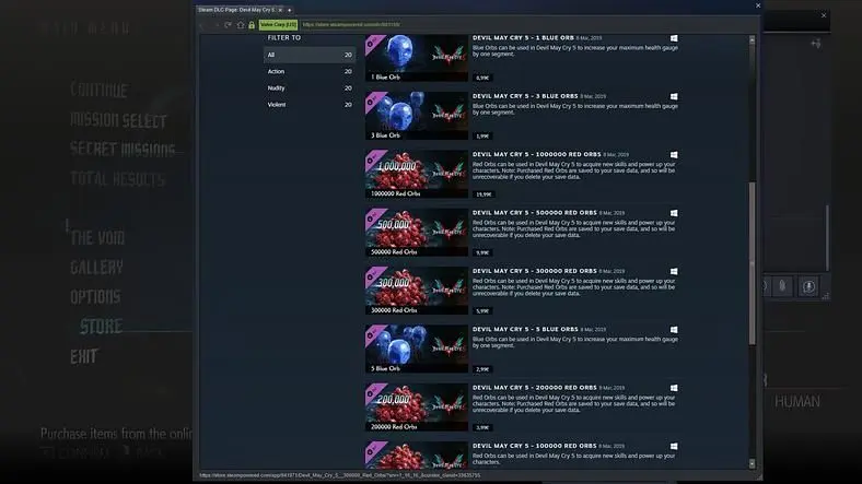 Devil May Cry 5 Microtransactions - Are There Loot Boxes and Premium Currency?