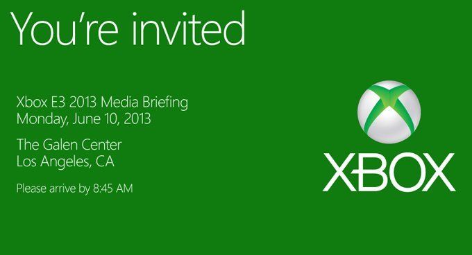 Microsoft announces E3 press briefing for 10th June