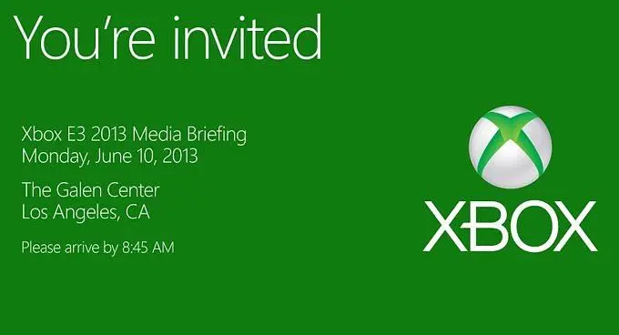 Microsoft announces E3 press briefing for 10th June
