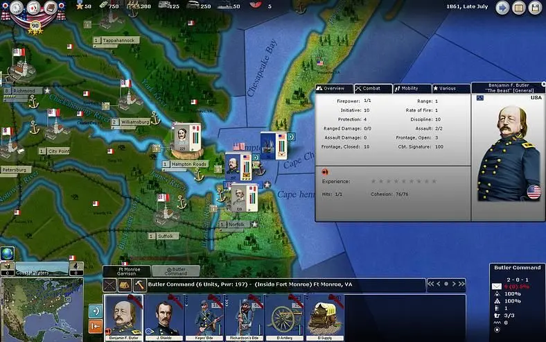 1.01 patch for Civil War II adds new scenario in addition to fixes