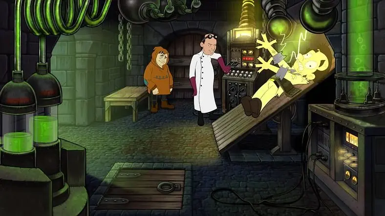 Chris Capel gets a "hands-on" with some Kickstarter adventure game action. The pervert.