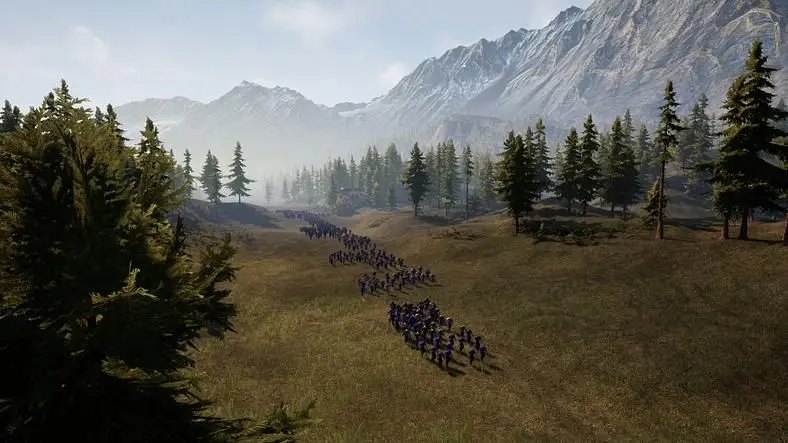 Battles of Chaos blends Tactics and RTS with a medieval fantasy setting