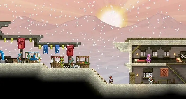 New Starbound patch adds new items, new planets and more
