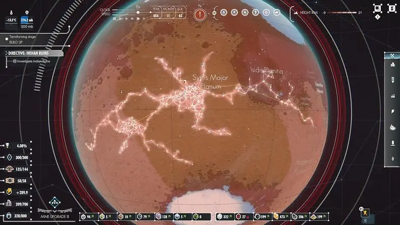 Terraform Mars in this narrative driven planetary scale base builder