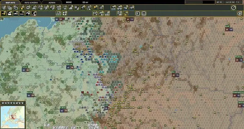 A bloody big game, about a big bloody war