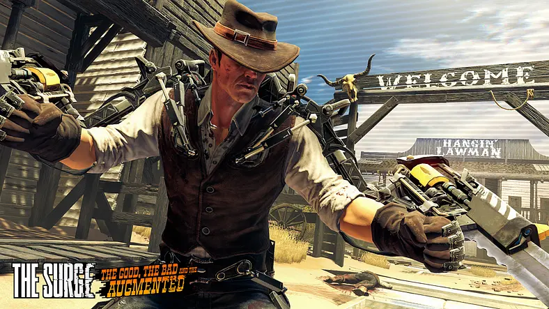 The Surge Wild West DLC First Screenshots Show a Gunslinger Grim Reaper