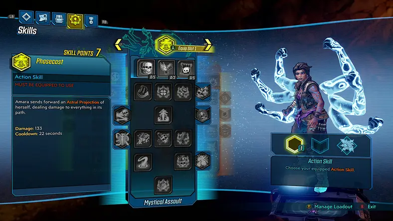 Borderlands 3 Amara Skill Trees - All Siren Abilities and Skills
