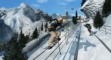 The mismatching of platforming and coin collecting brings down the overall package of Shaun White Snowboarding.