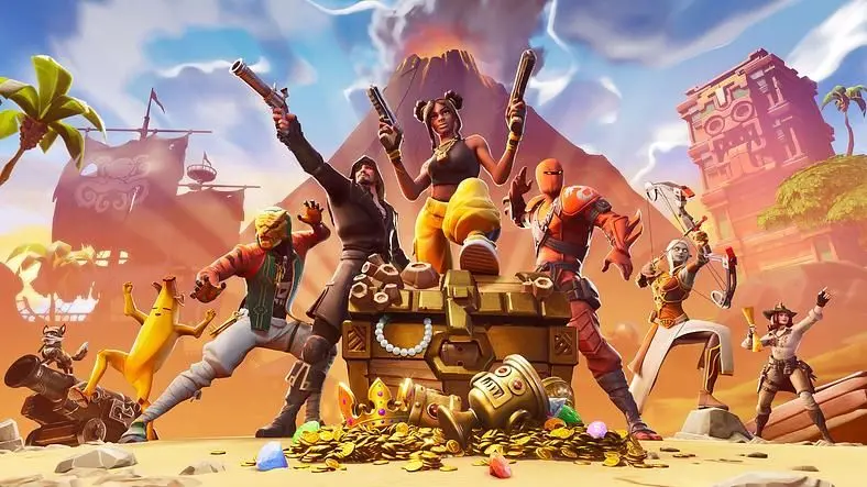 Fortnite Week 10 Challenges - Flaming Hoops