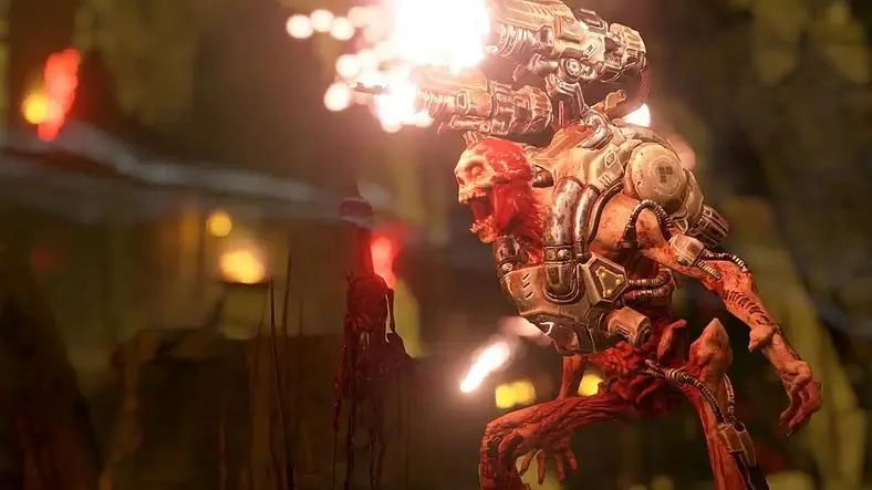 DOOM video showcases “push forward” multiplayer combat