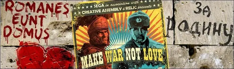 Second annual 'Make War Not Love' competition for Total War and Company of Heroes, begins February 12th