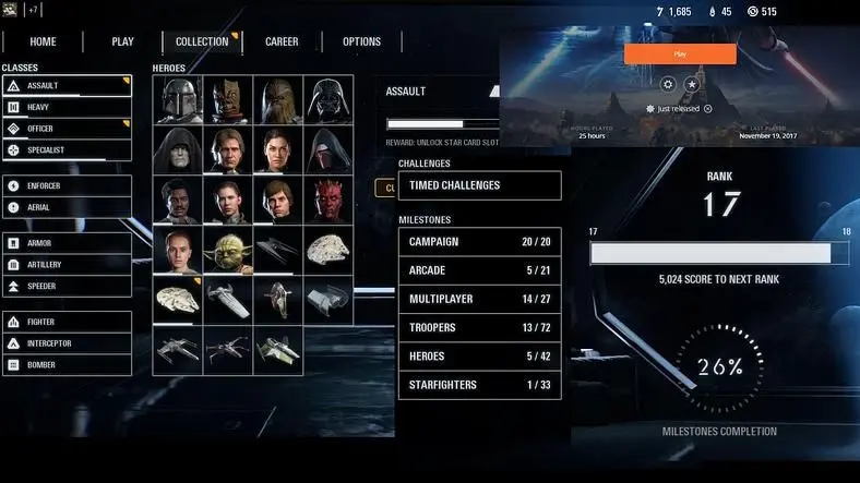 It Now Takes 24 Hours To Unlock All Star Wars Battlefront II Heroes