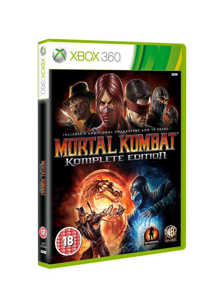 Warner Bros announces Mortal Kombat Komplete Edition