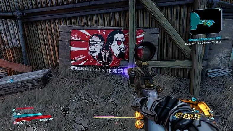 Borderlands 3 Penn Jillette Reference - Where To Find It?