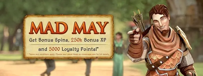 Jagex Announce 'Mad May' For RuneScape