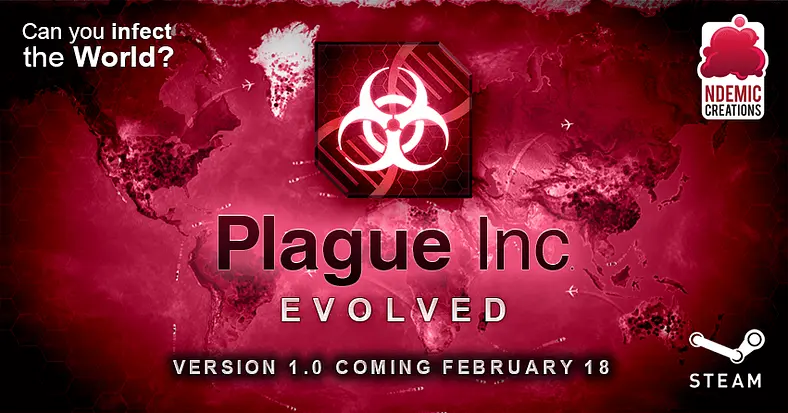 Plague Inc: Evolved mutates into a final release next week
