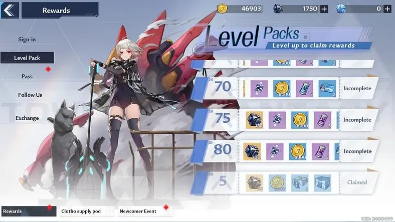 Tower of Fantasy Max Level - What Character Level can you reach?