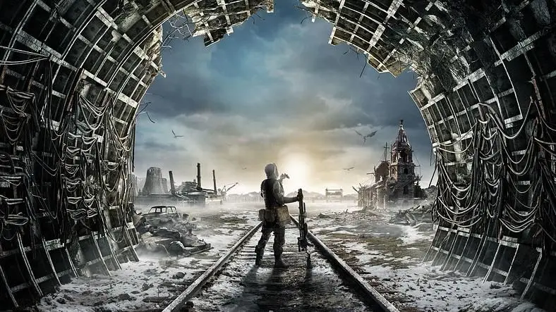Metro Exodus Aurora Edition Covers Steam Logo with Sticker