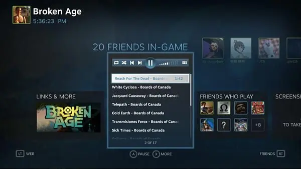 Valve unveil 'Steam Music Beta' for Big Picture and SteamOS