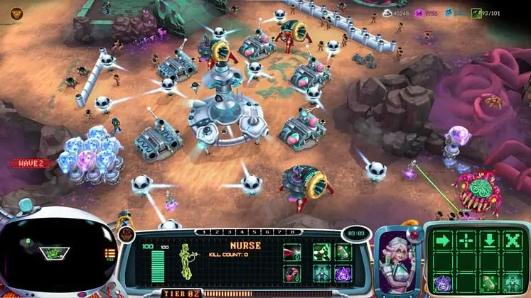 Retro-futuristic RTS Space Tales announced, free demo available now on Steam