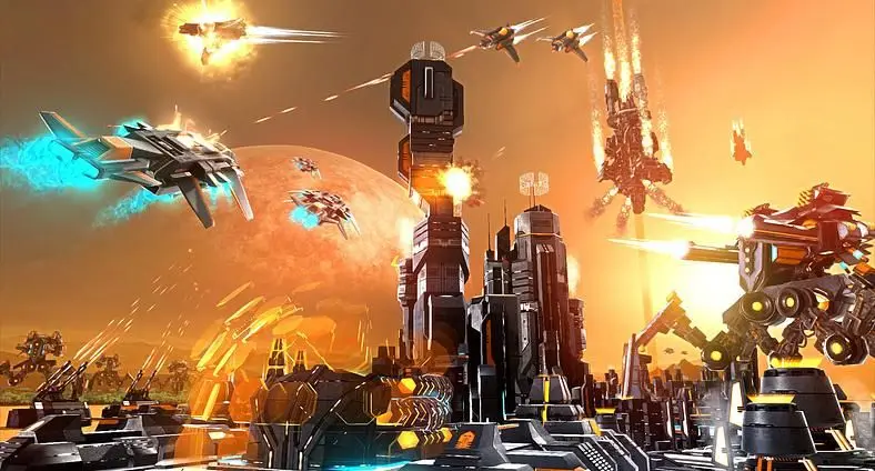All out galactic war. For space-eggs.