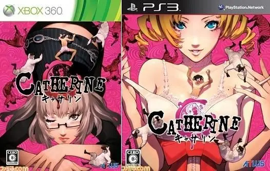 European release of Catherine getting flip cover