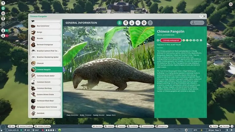 Planet Zoo Animal List - All Animals We Know Of