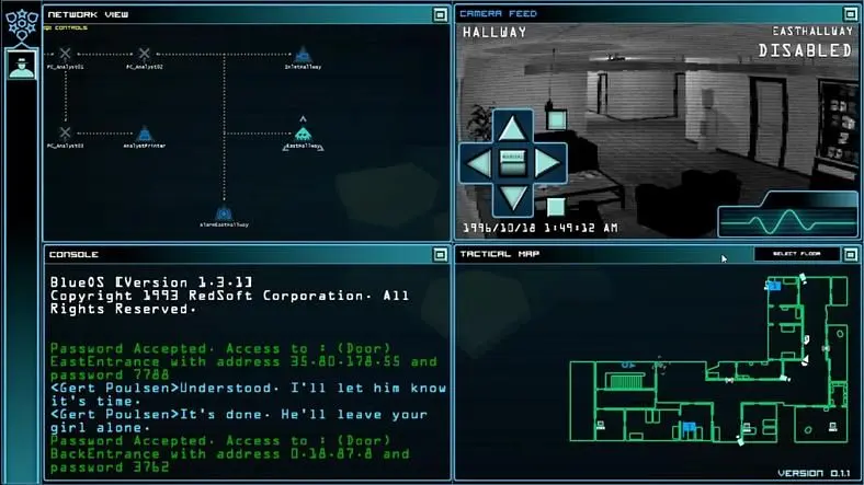 90s styled stealth action with an asymmetric coop multiplayer twist.