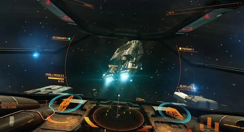 Elite: Dangerous sticking with SteamVR, won't support Oculus RIft