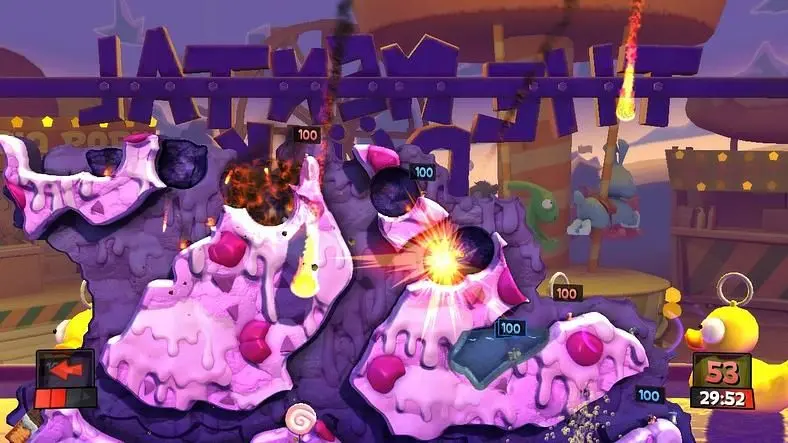 Funfair Pack DLC coming to Worms Revolution on 24th October