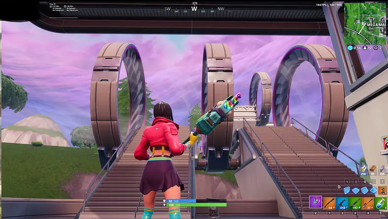 Fortnite Season 9 Slipstreams & Air Vents Challenges Guide