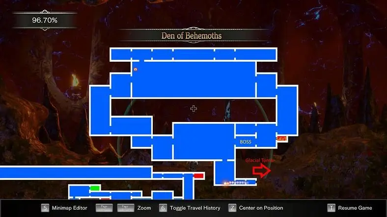 Bloodstained Ritual of the Night Den of Behemoths Guide