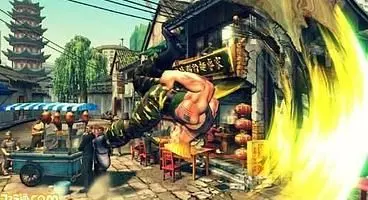 Street Fighter 2 HD Remix might have been fun to play at the Capcom meeting room, but Street Fighter 4 was where the party was at...